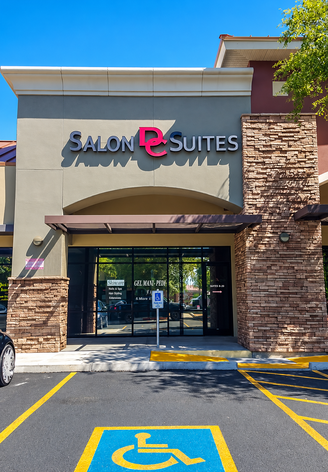 Storefront of DC Salon Suites at 8160 W Union Hills Dr in Glendale, Arizona